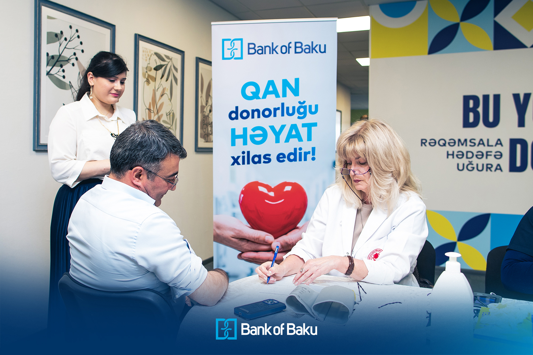 Bank of Baku qan donorluğunun əhəmiyyətini vurğulayıb – qanvermə aksiyası keçirib