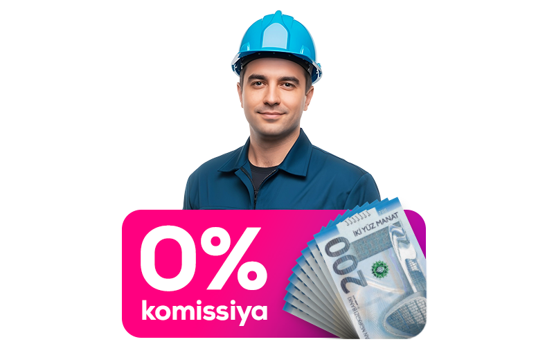 Neft-qaz işçilərinə özəl KOMİSSİYASIZ kredit