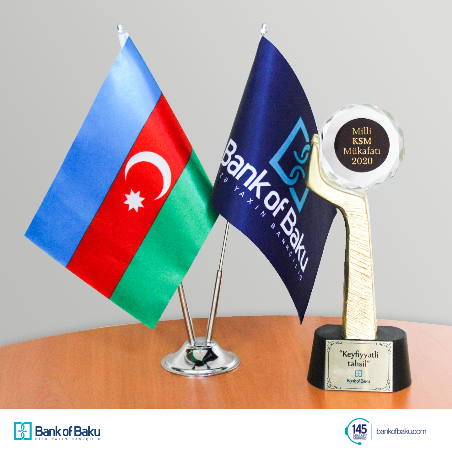 Bank of Baku “Milli KSM Mükafatı 2020”nin qalibi oldu!